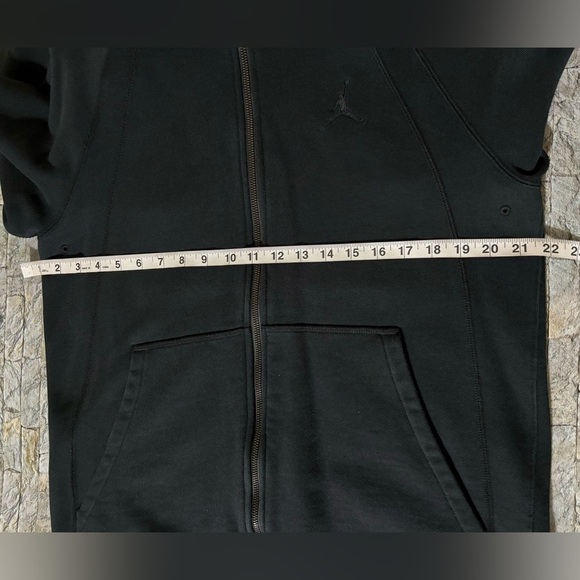 🔥🔥 Jordan Sportswear Wings Fleece Men's Full Zip Hoodie Size: Large 🔥🔥 - Picture 9 of 10